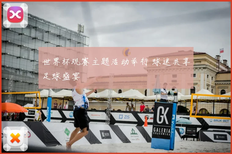 世界杯观赛主题活动举行 球迷共享足球盛宴
