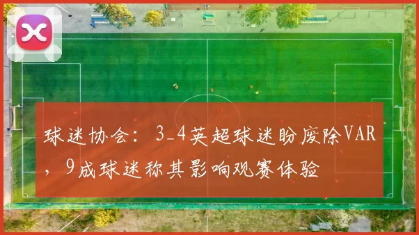 球迷协会:3_4英超球迷盼废除VAR,9成球迷称其影响观赛体验