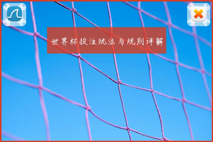 世界杯投注玩法与规则详解